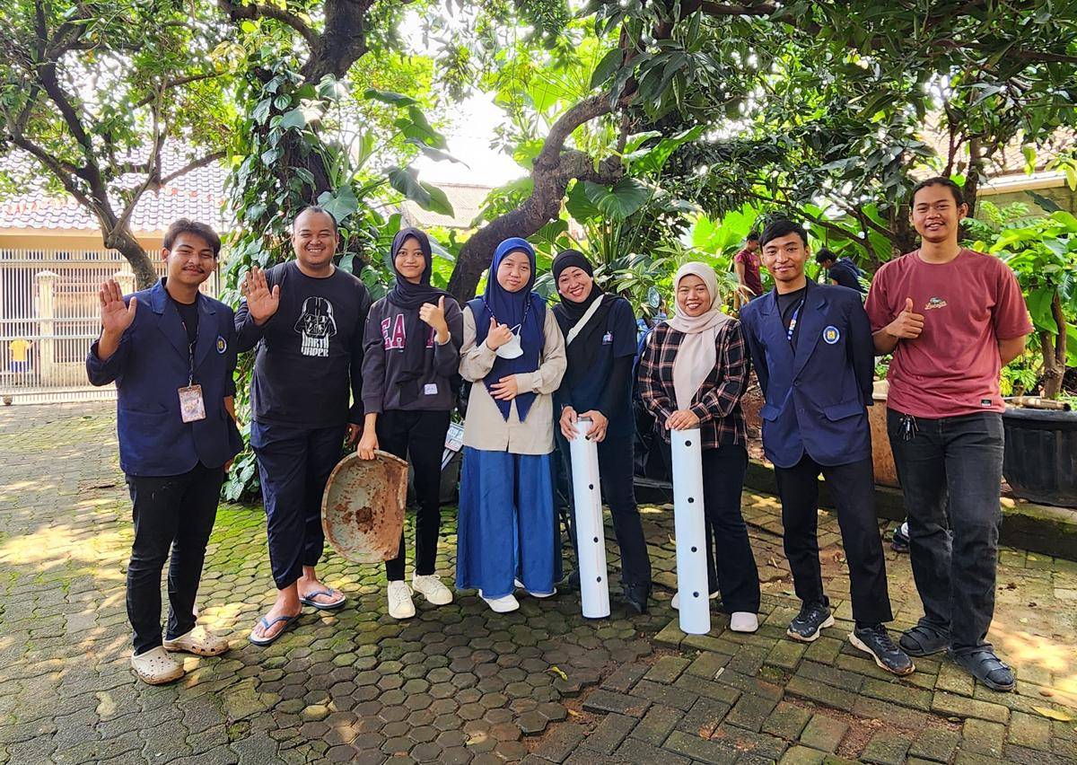 Tim Pengabdian Masyarakat Universitas Budi Luhur Jakarta (Dok. Universitas Budi Luhur Jakarta)