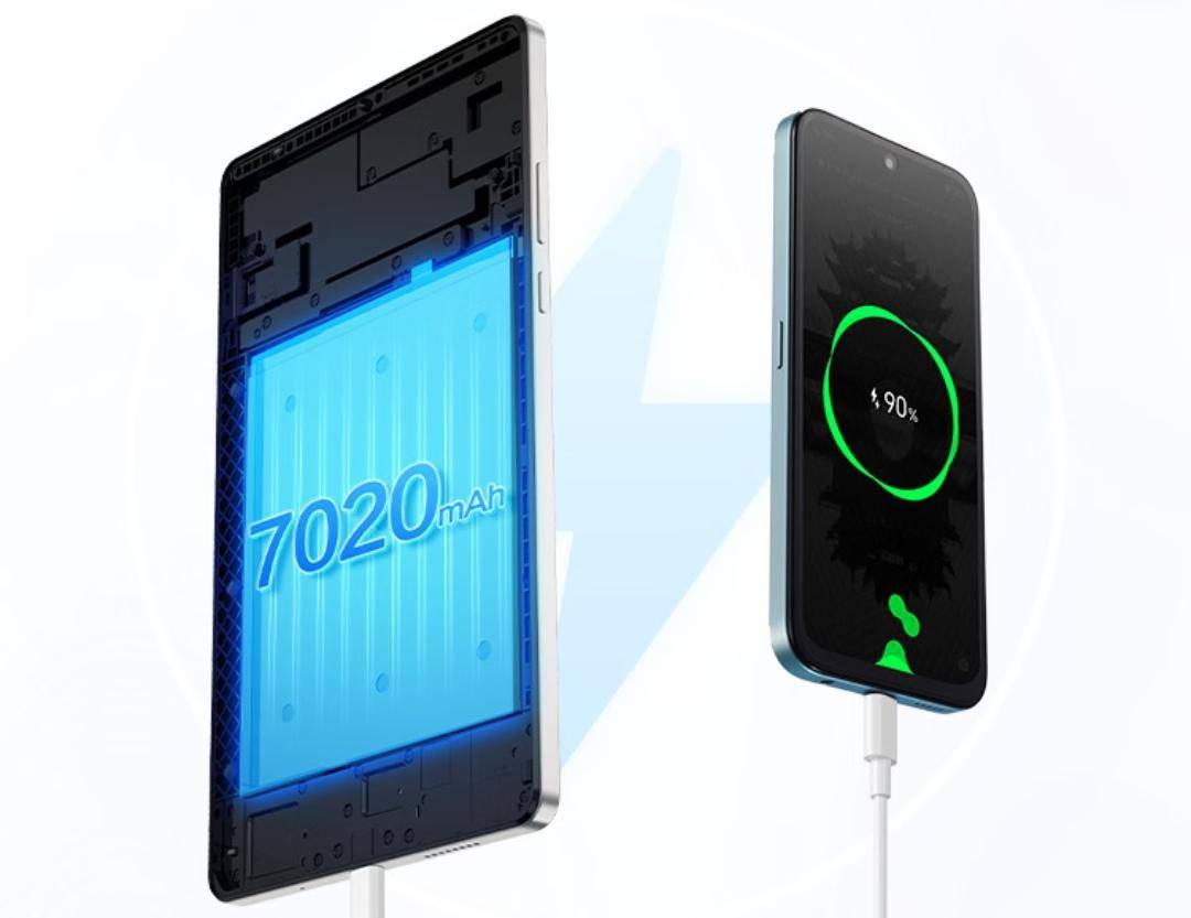 ilustrasi pengisian daya Honor Pad X7 