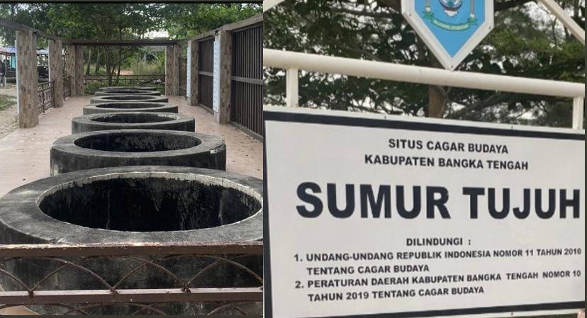 Destinasi wisata Pantai Sumur Tujuh (dok pribadi/Cici Nasya Nita)