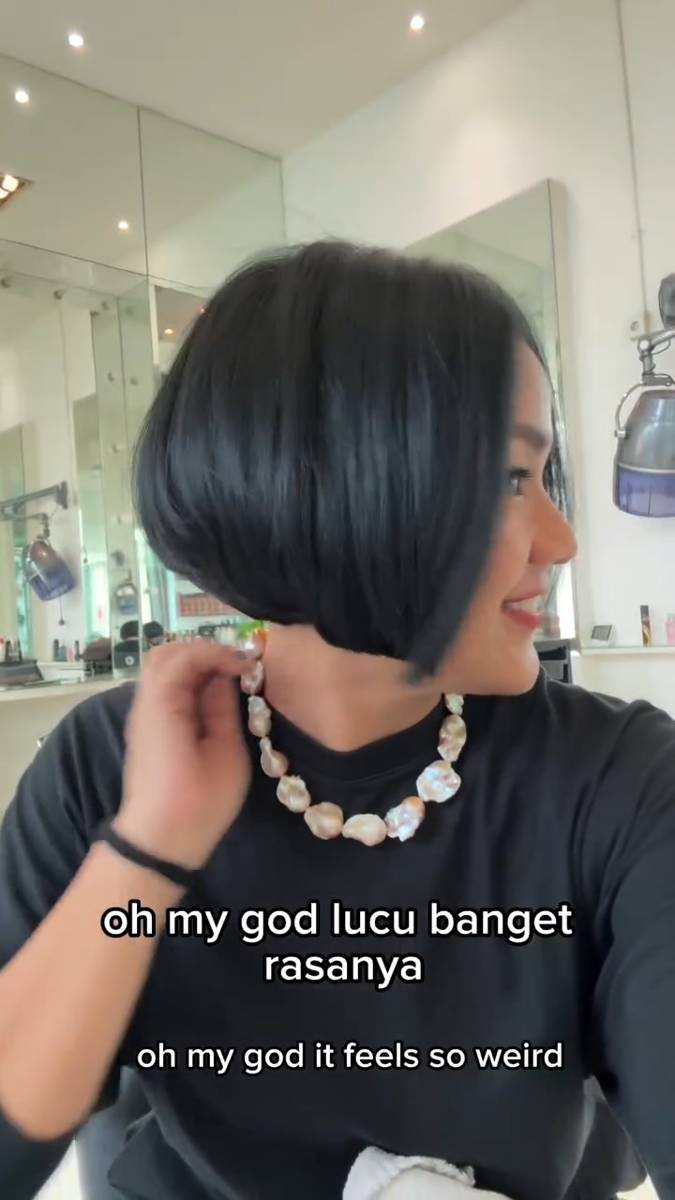 Nirina Zubir potong rambut pendek (instagram.com/nirinazubir_)