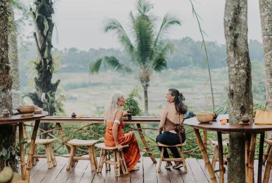 Suasana alam di Bambu Indah. (Bambuindah.com)