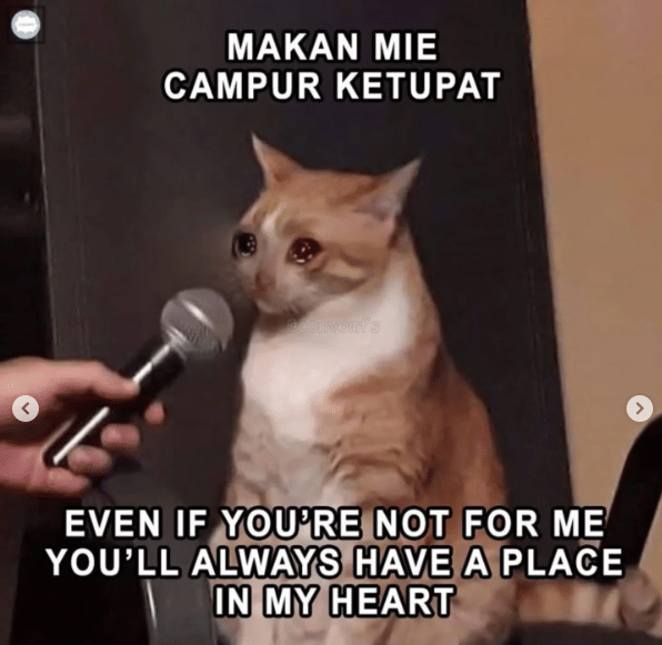 meme patah hati