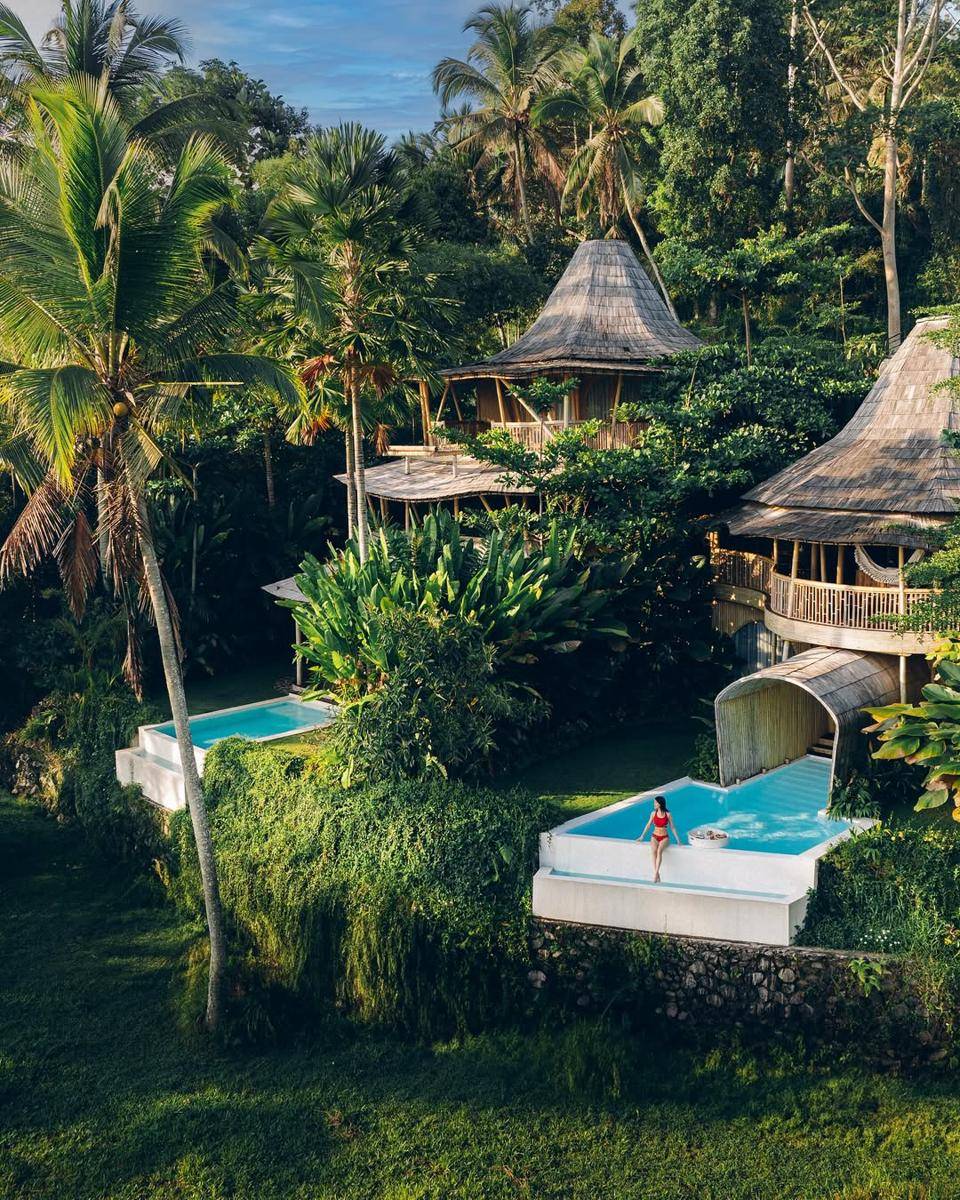 Suasana alam di Eco Six Bali. (Instagram.com/ecosixbali)