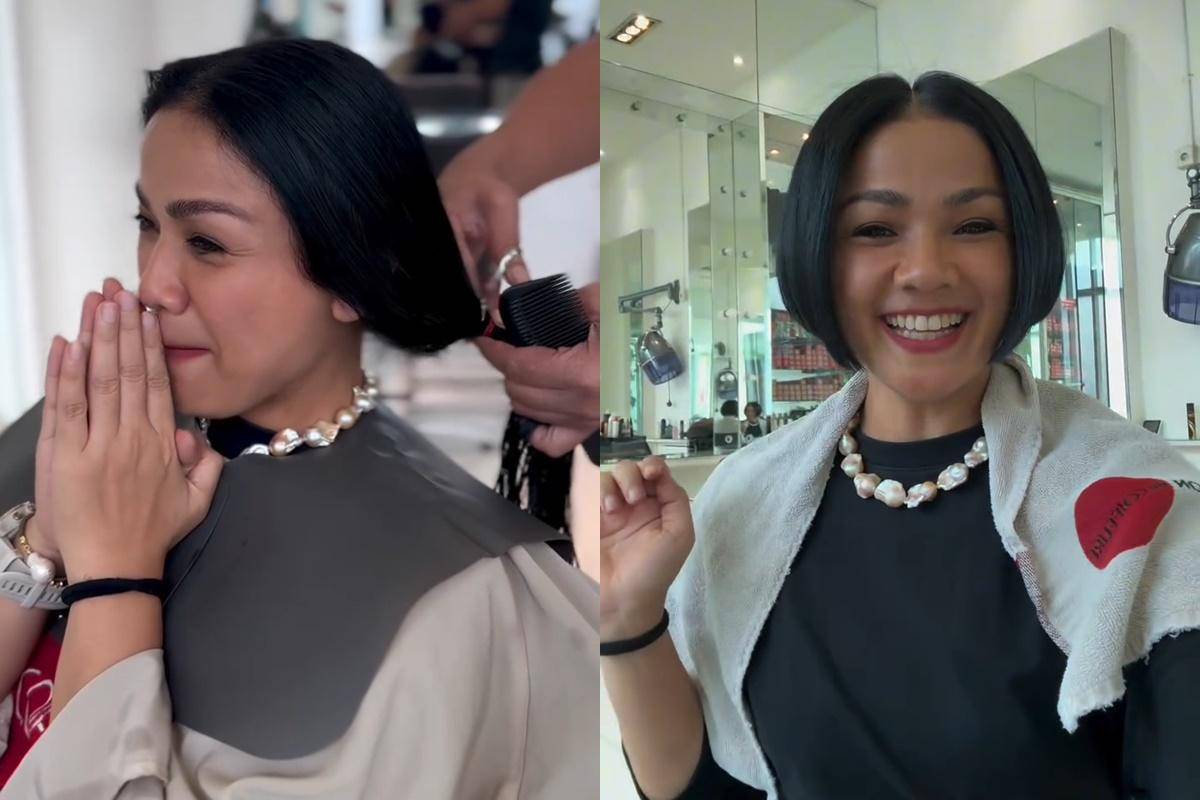 Nirina Zubir potong rambut pendek (instagram.com/nirinazubir_)