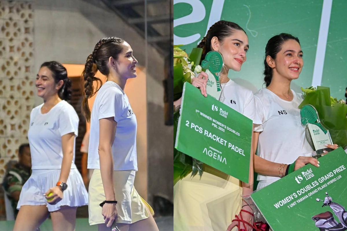 Yasmine Wildblood dan Nabila Syakieb juara padel 