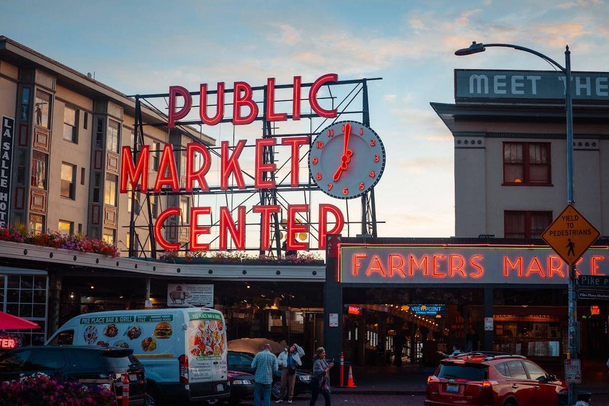 Pike Place Market, Seattle, Amerika Serikat