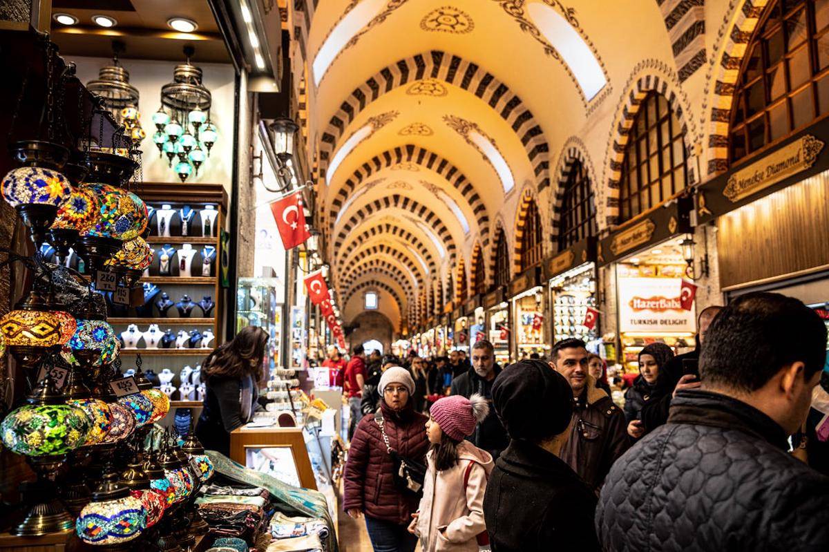 ilustrasi Grand bazaar, Istanbul, Turki (pexels.com/Nasim Didar)
