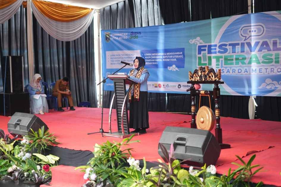 Pemkot Metro Adakan Festival Literasi 2025, Hadirkan Sebanyak 100 Ribu Buku yang Dapat Diakses dan Dibaca Masyarakat Secara Gratis (Dok.Pemkot Metro) 