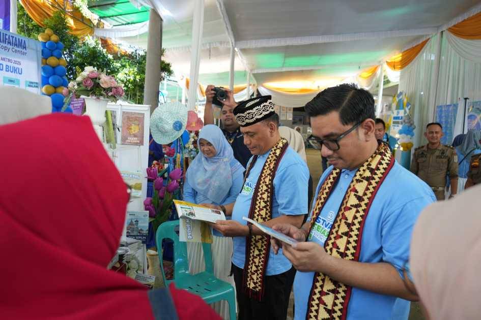 Pemkot Metro Adakan Festival Literasi 2025, Hadirkan Sebanyak 100 Ribu Buku yang Dapat Diakses dan Dibaca Masyarakat Secara Gratis (Dok.Pemkot Metro) 