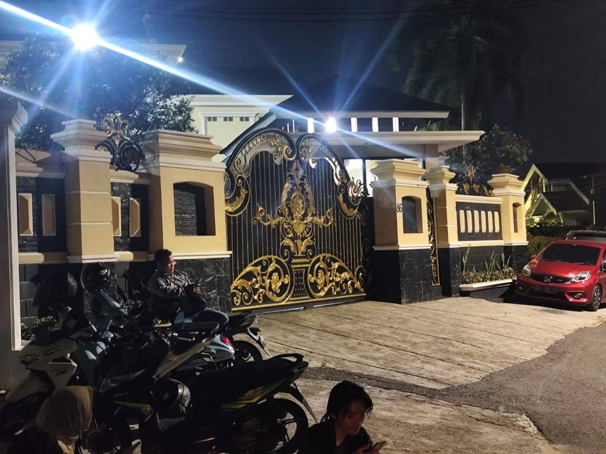 Rumah eks Bupati Pesawaran, Dendi Romadhona. (IDN Times/Muhaimin)