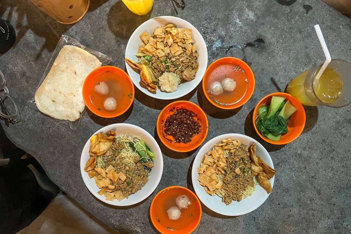 sajian menu bakmi di Kedai Ramah Denpasar (dok.pribadi/Natalia Indah)