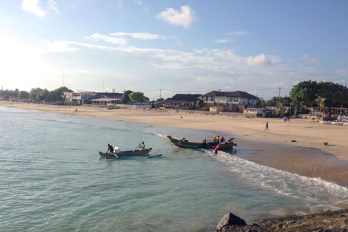 Pantai Kedonganan (dok.pribadi/Natalia Indah)
