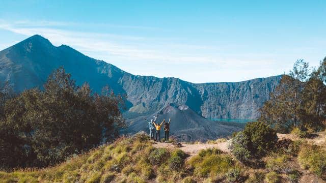 ilustrasi Gunung Rinjani (pexels.com/ROMAN ODINTSOV)