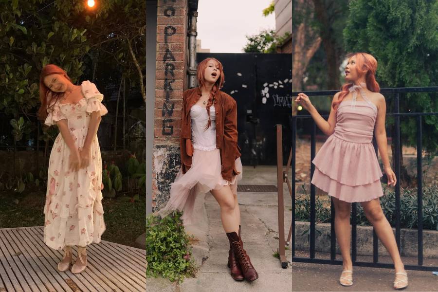 outfit chic ala Nadine Amizah (instagram.com/cakecaine)