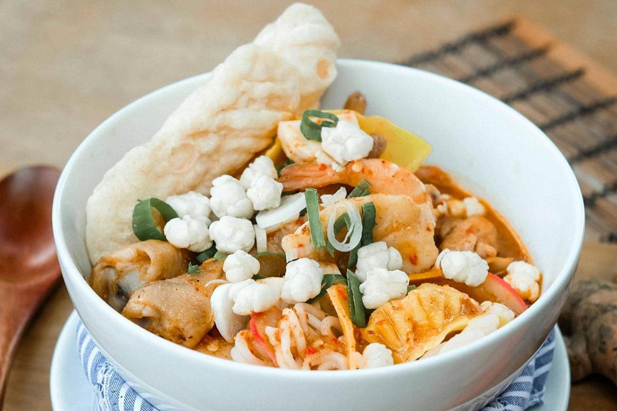 Potret seblak tidak pedas