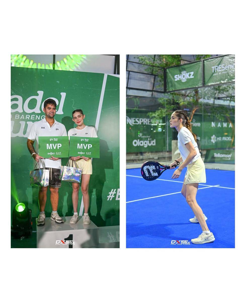 Yasmine Wildblood dan Nabila Syakieb juara padel 