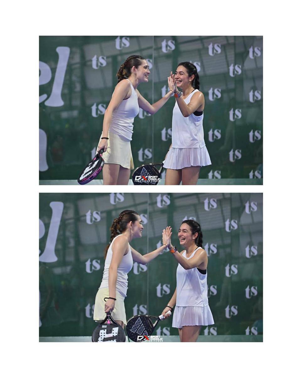 Yasmine Wildblood dan Nabila Syakieb juara padel 
