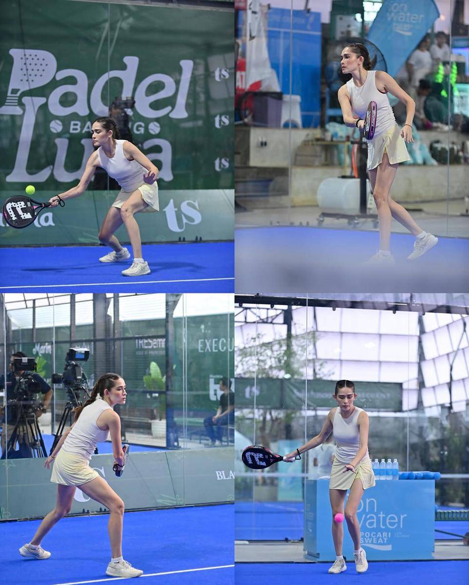 Yasmine Wildblood dan Nabila Syakieb juara padel 