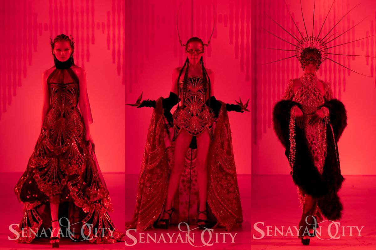 Koleksi 'DOMINA' dari Tex Saverio di Opening Night Senayan City Fashion Nation XIX (dok. Senayan City)
