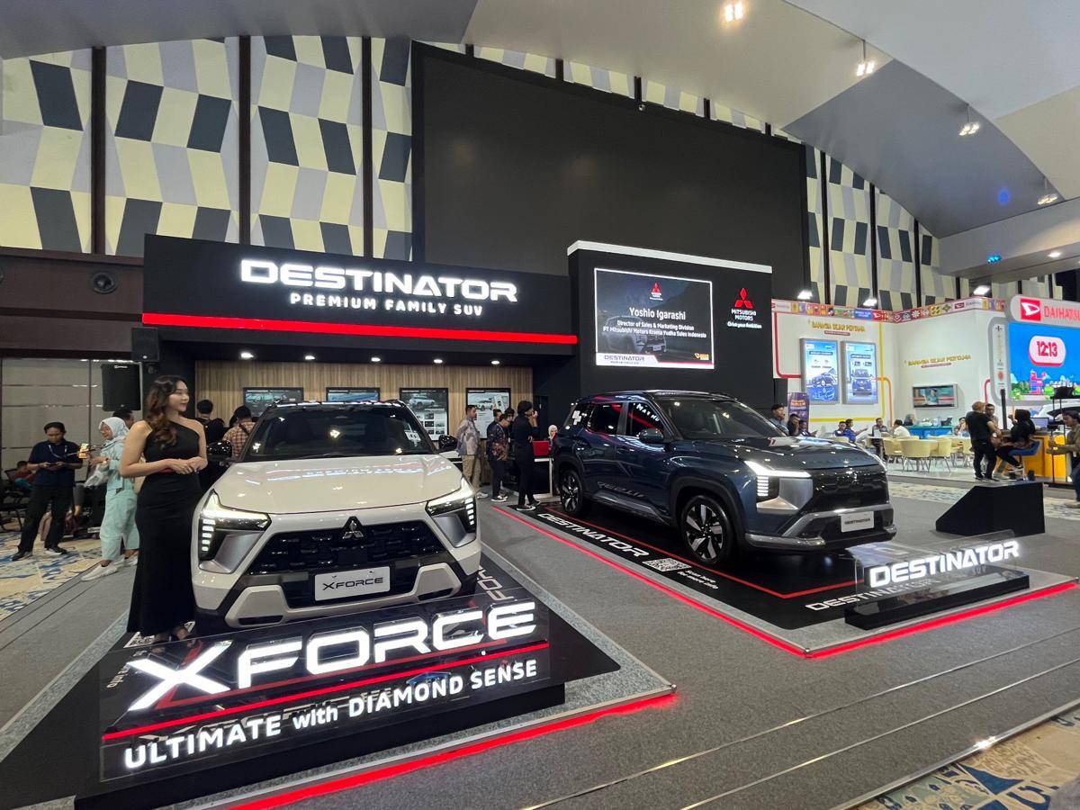 Giias semarang, mitsubishi, xforce, destinator