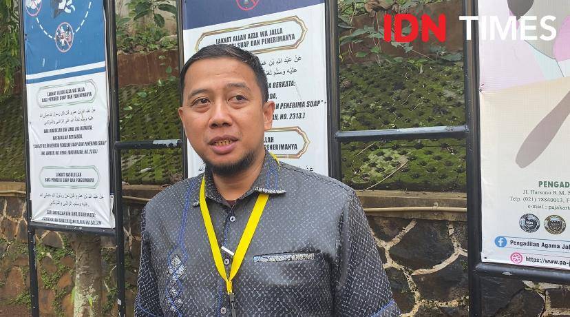 potret Galih Rakasiwi, tim kuasa hukum Andre Taulany di PA Jaksel, Rabu (24/9/2025)