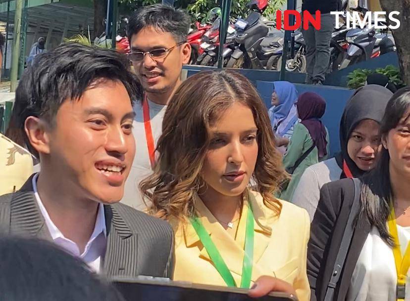 potret sidang cerai perdana Tasya Farasya dan Ahmad Assegaf 