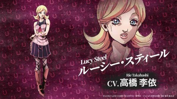 Profil Lucy Steel - STEEL BALL RUN JoJo’s Bizarre Adventure