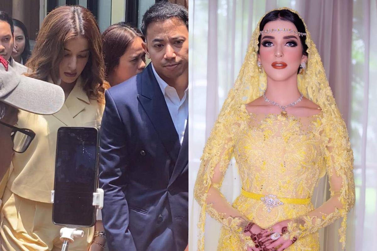 Tasya Farasya pakai baju kuning di sidang cerai dan pernikahan
