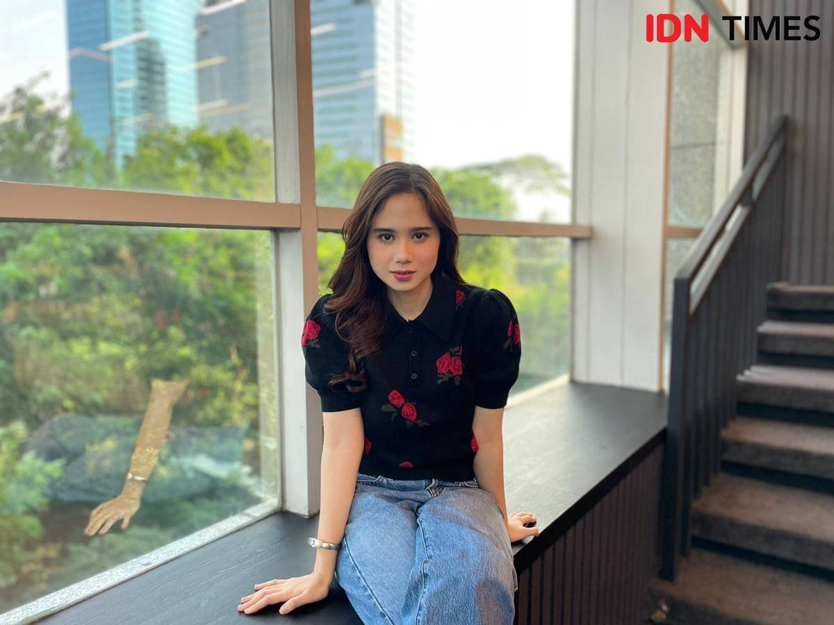 Tissa Biani di kantor IDN, pada Rabu (24/9/2025) (IDN Times/Erfah Nanda)