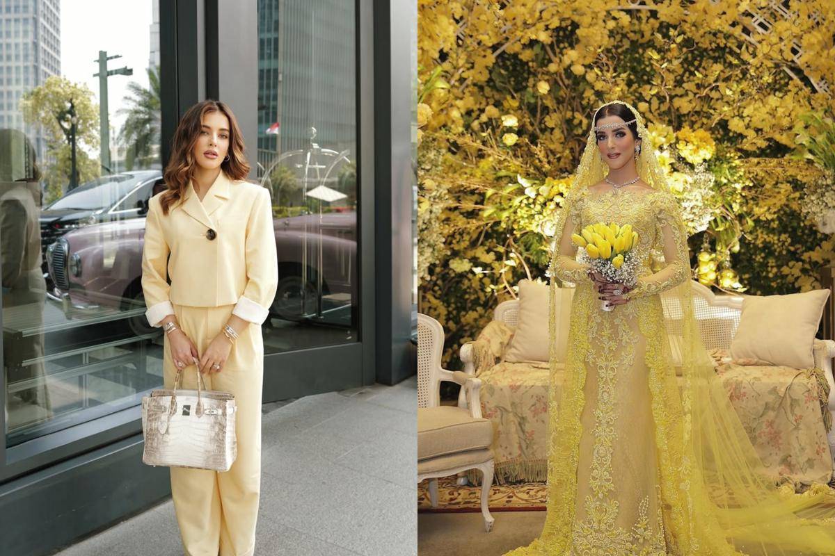 Tasya Farasya pakai baju kuning di sidang cerai dan pernikahan