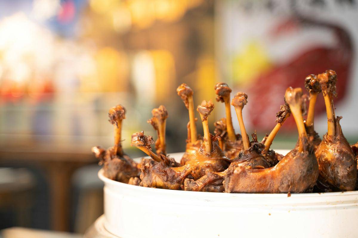 Potret daging bebek