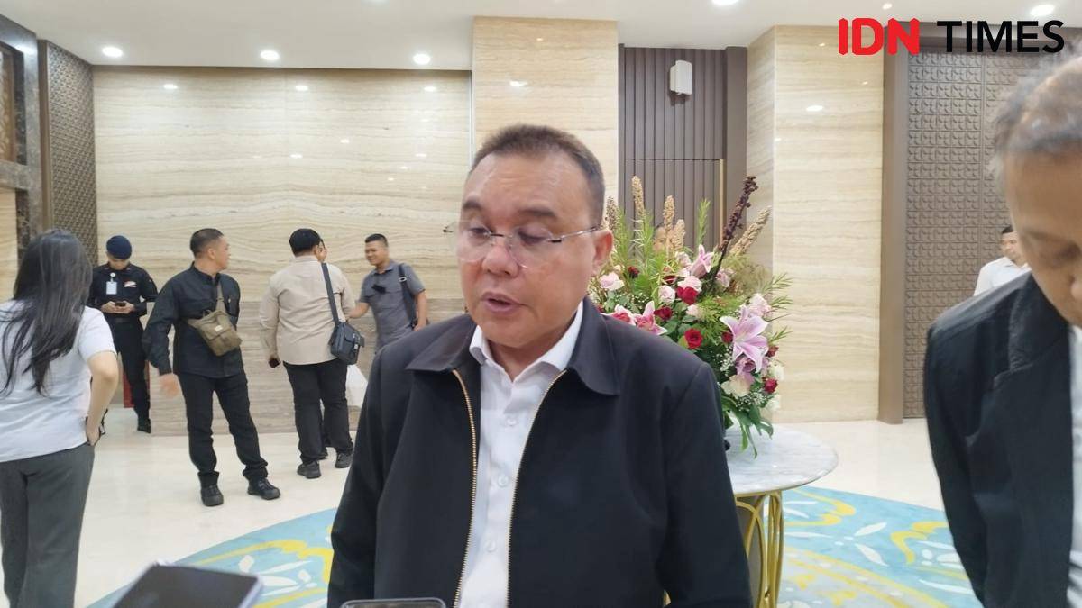 Wakil Ketua DPR RI Sufmi Dasco Ahmad di Kompleks Parlemen, Senayan, Jakarta. (IDN Times/Amir Faisol)