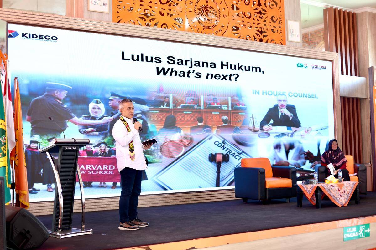 Kuliah umum mahasiswa Universitas Balikpapan.