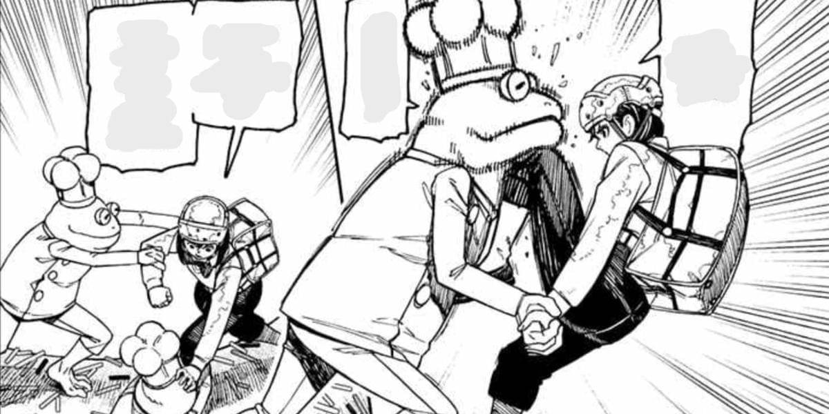 Momo Ayase vs Pâtissier (Dok. Shueisha/Dandadan)