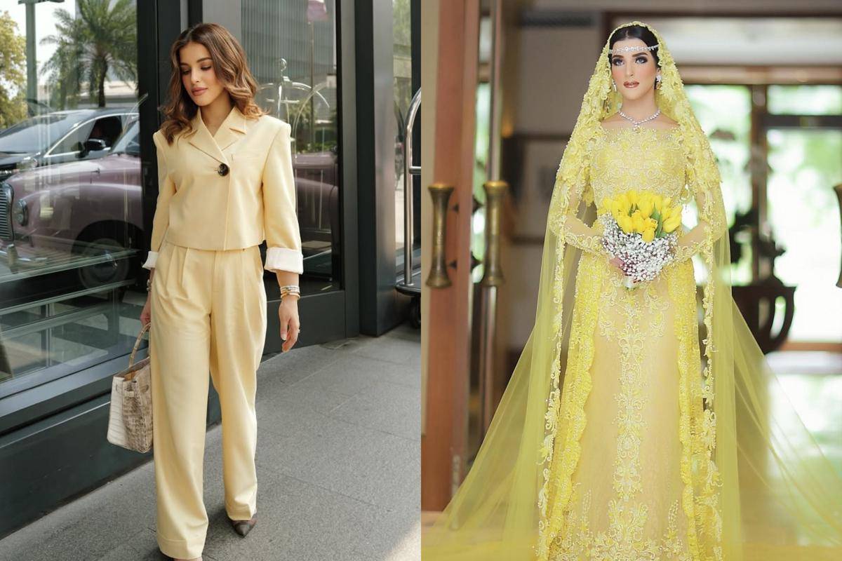 Tasya Farasya pakai baju kuning di sidang cerai dan pernikahan