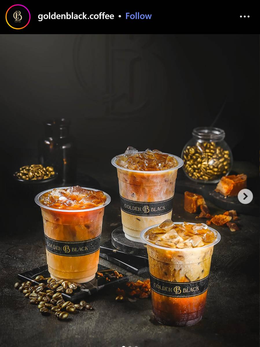 Rekomendasi menu kopi Golden Black Coffee 