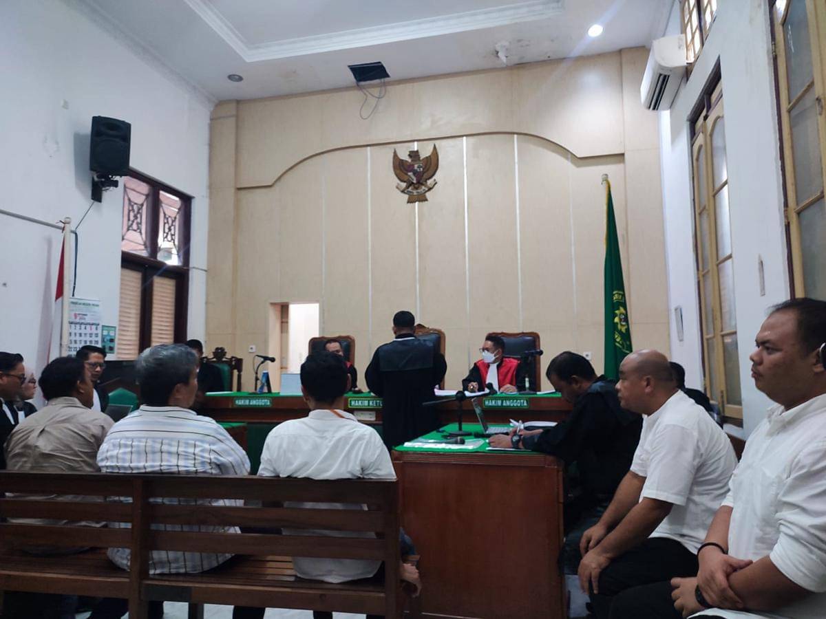 Sidang kedua kasus korupsi jalan di Sumut di Pengadilan Tipikor Medan, Rabu (24/9/2025) (dok.istimewa)