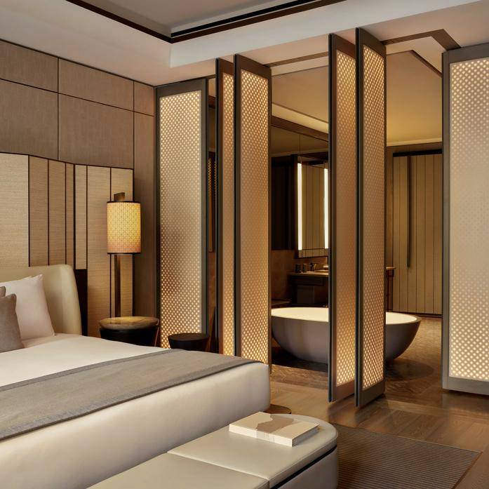Potret Premier Sanctuary Suite di Aman New York