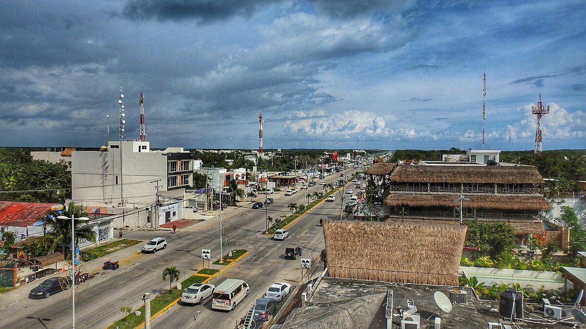 Kota Tulum di Meksiko