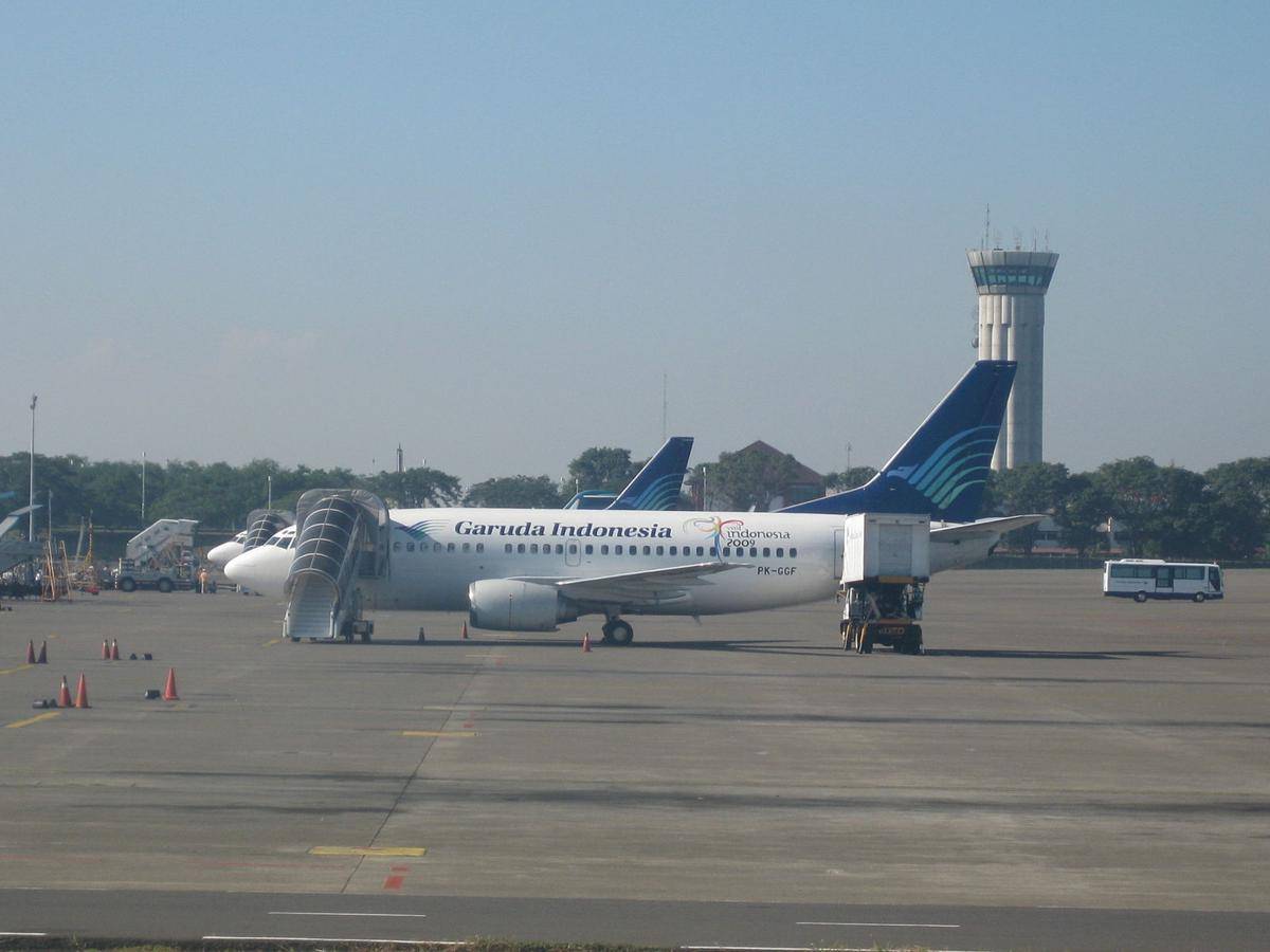 ilustrasi pesawat di Soekarno-Hatta International Airport
