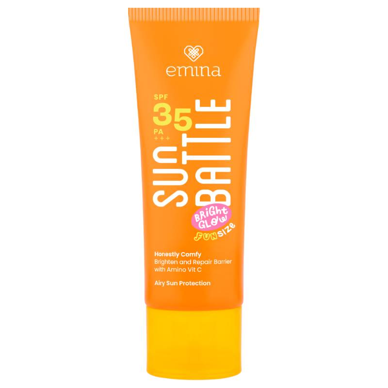 Emina Sun Battle Bright Glow SPF 35 PA+++ (sociolla.com)