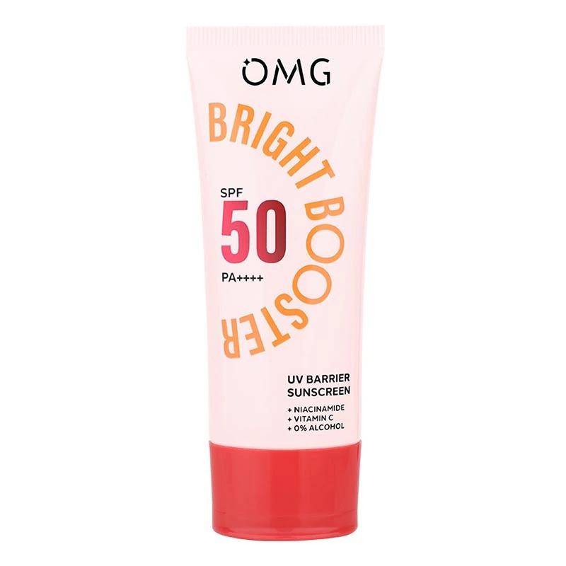 OMG Booster UV Barrier Sunscreen SPF 50 PA++++ (watsons.co.id)