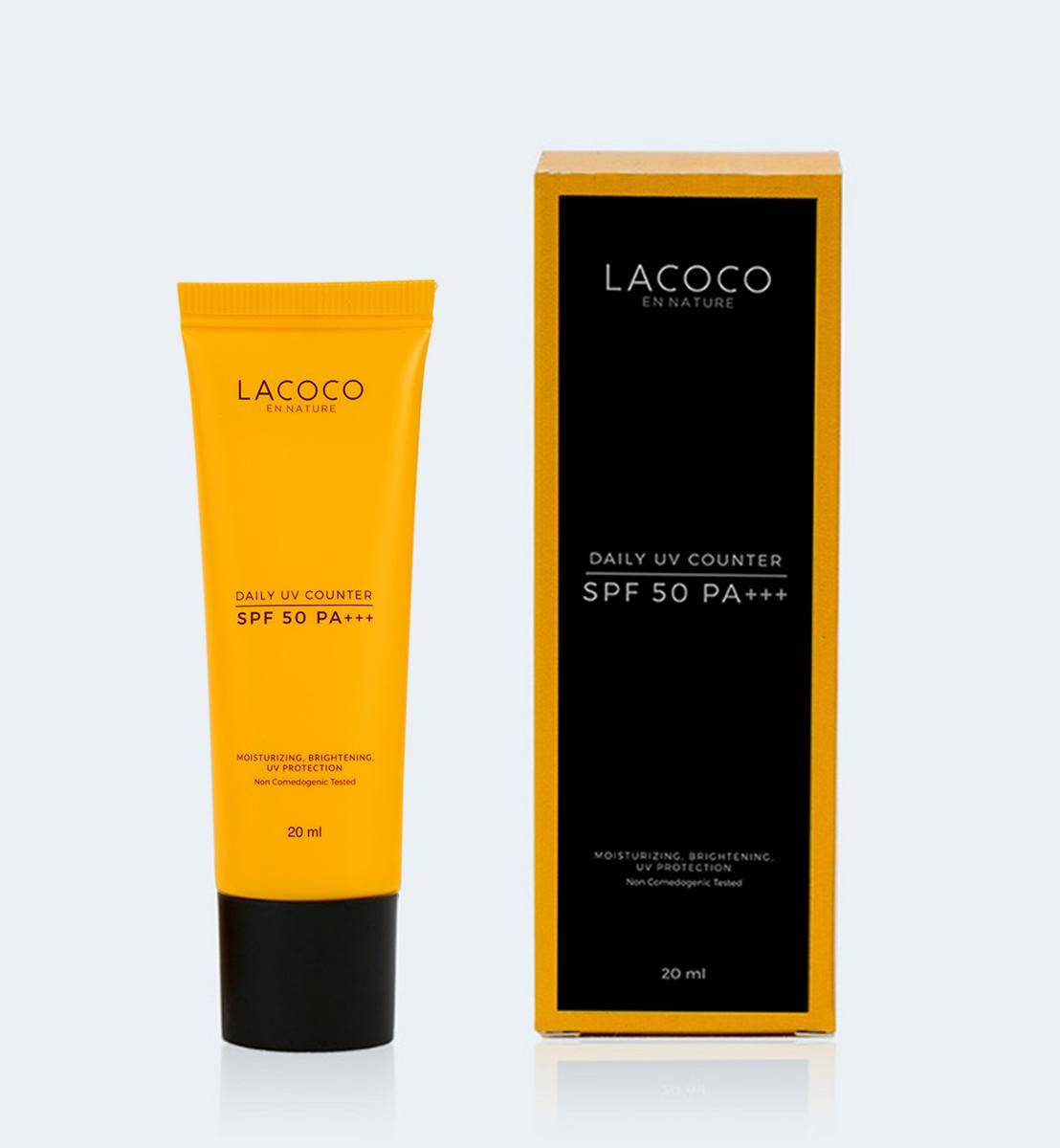 Lacoco Daily UV Counter SPF 50PA+++ (lacoco.co.id)