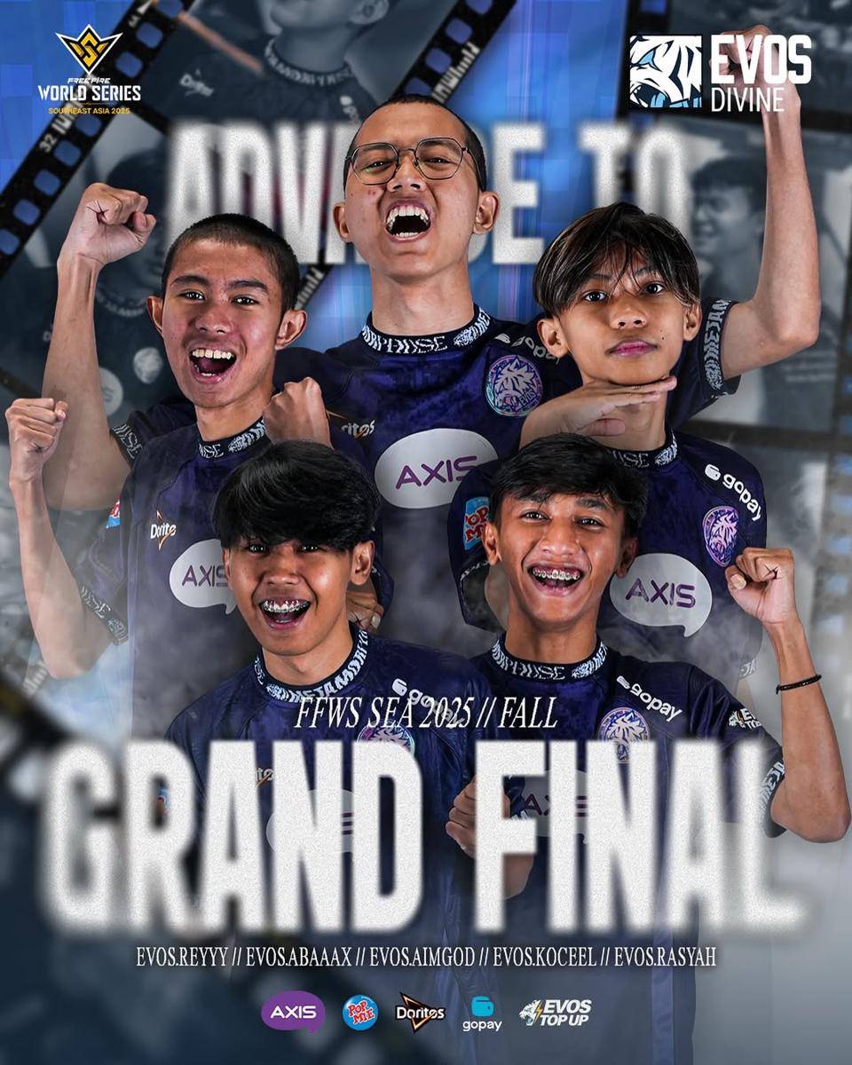 EVOS Divine advantages to grand final FFWS SEA Fall 2025