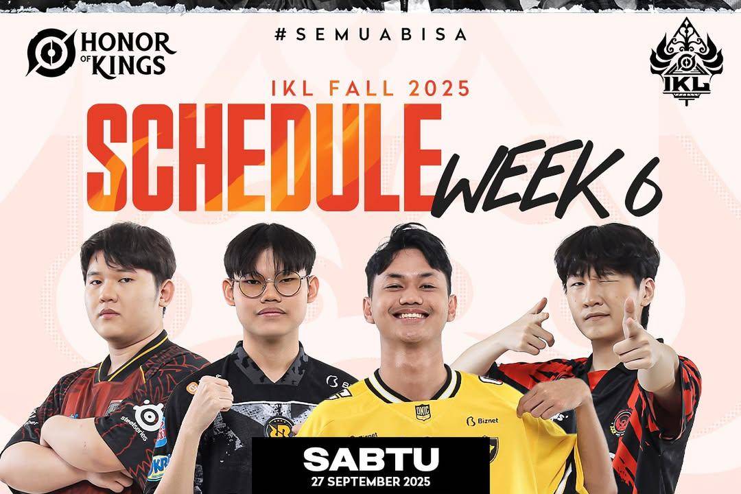 Jadwal IKL FALL 2025 Week 6 