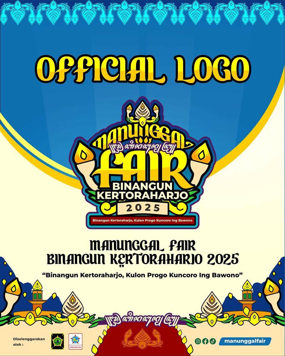 Potret Logo Manunggal Fair 2025 di Kulon Progo 
