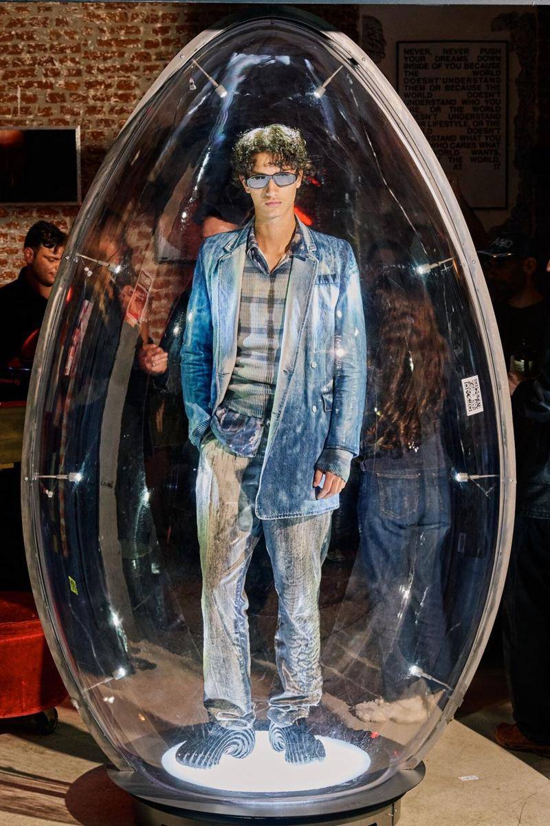 Koleksi Diesel S/S '26 di Milan Fashion Week (dok. Diesel)
