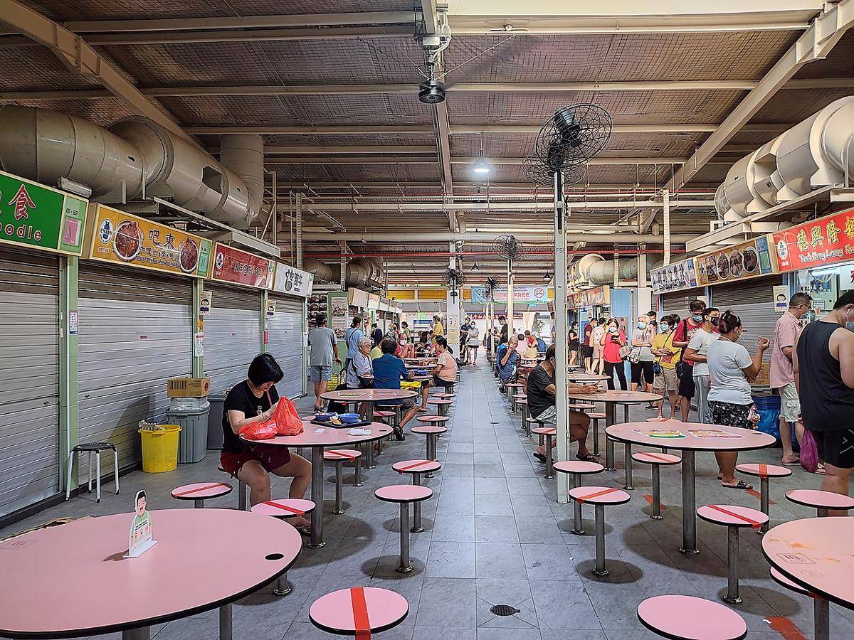 ilustrasi hawker centre