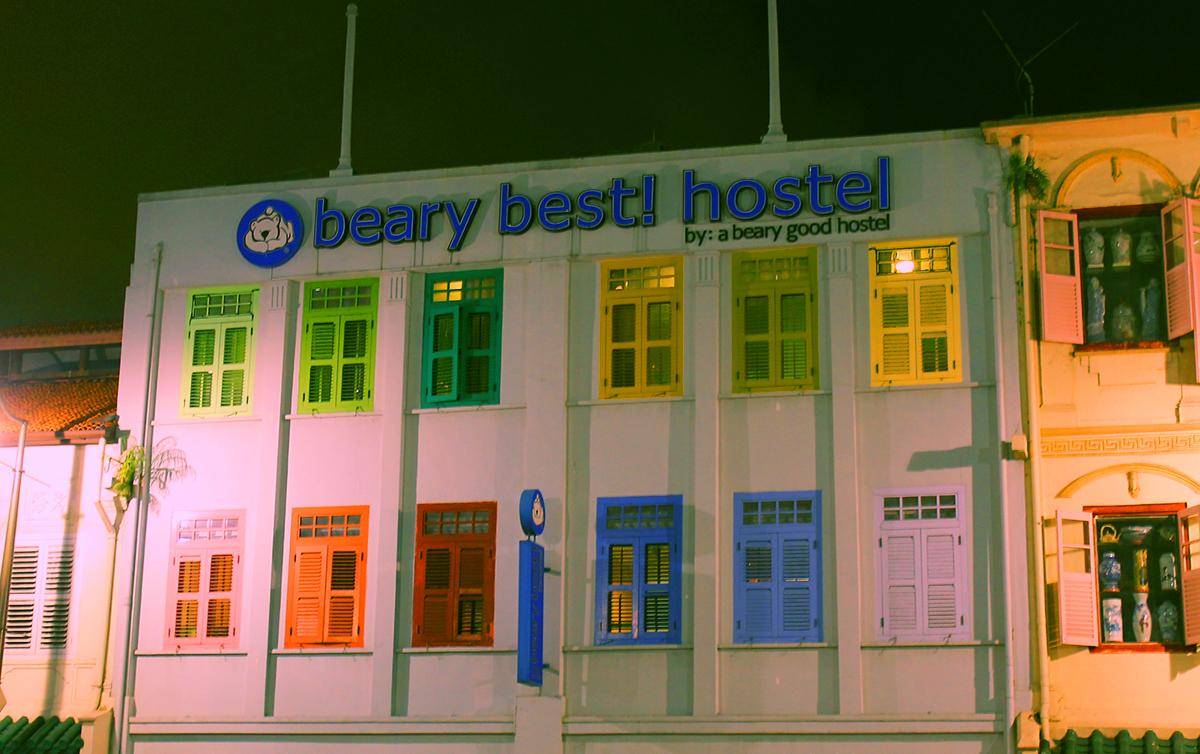 ilustrasi hostel di Singapura