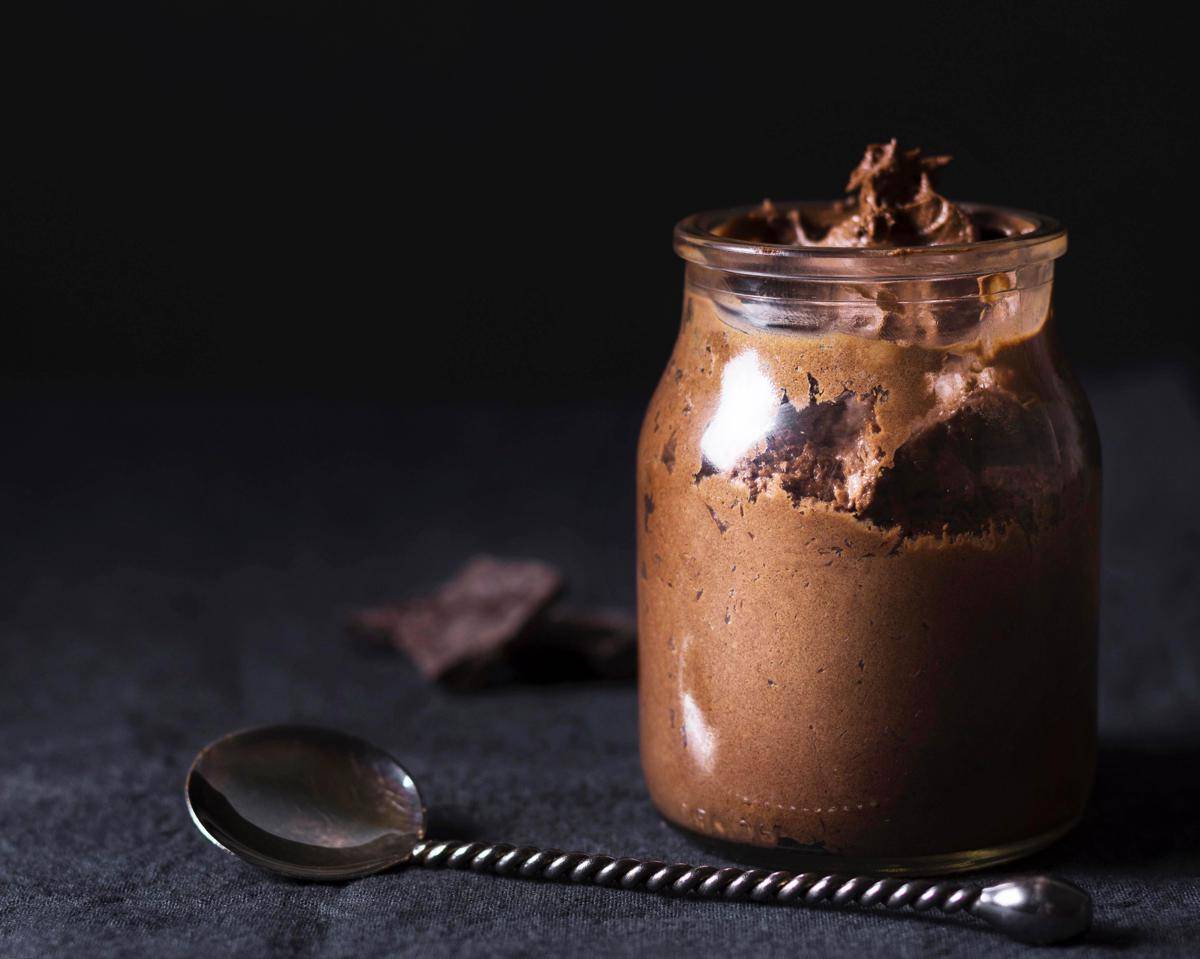 ilustrasi chocolate mousse (freepik.com/freepik)